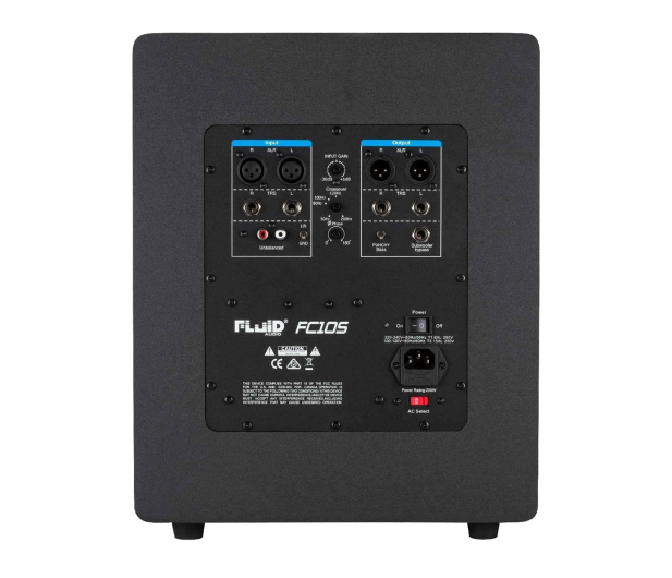 Fluid Audio FC10S - aktywny 10" subwoofer studyjny - 1370715 - zdjęcie 2